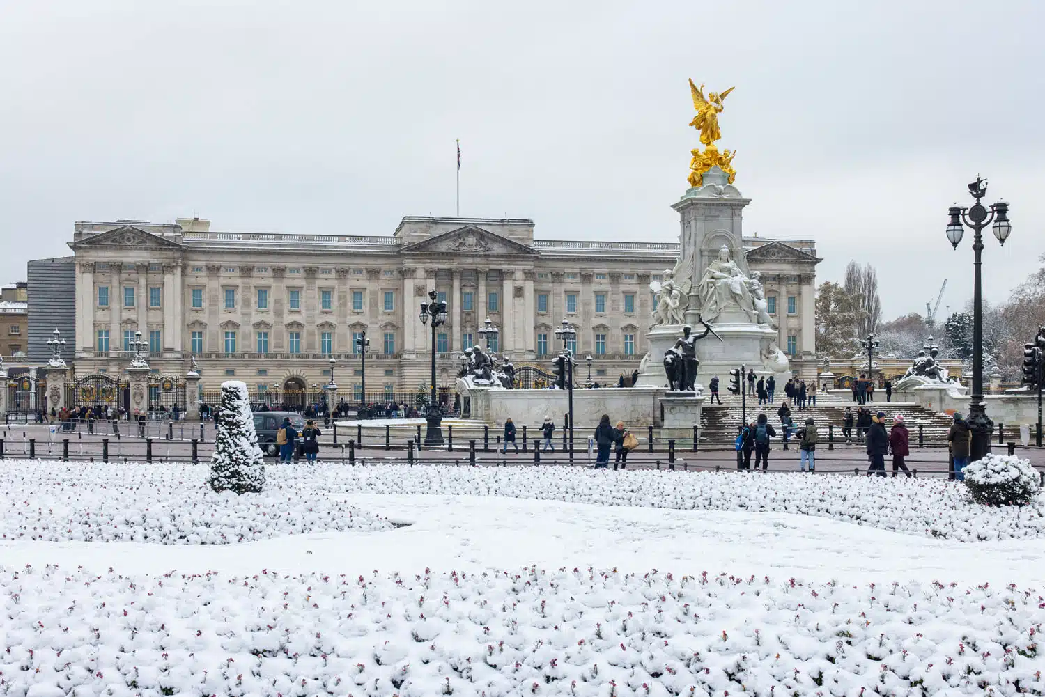 Buckingham Palace Snow
